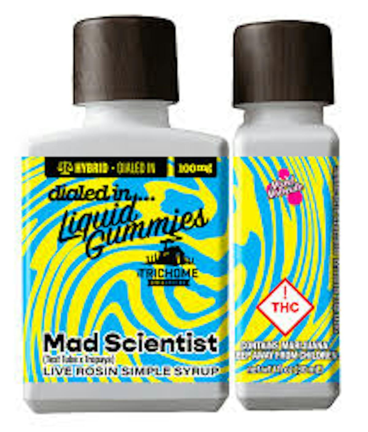 Photo of Dialed In – Rosin Liquid Gummies – Mad Scientist (H) 100mg