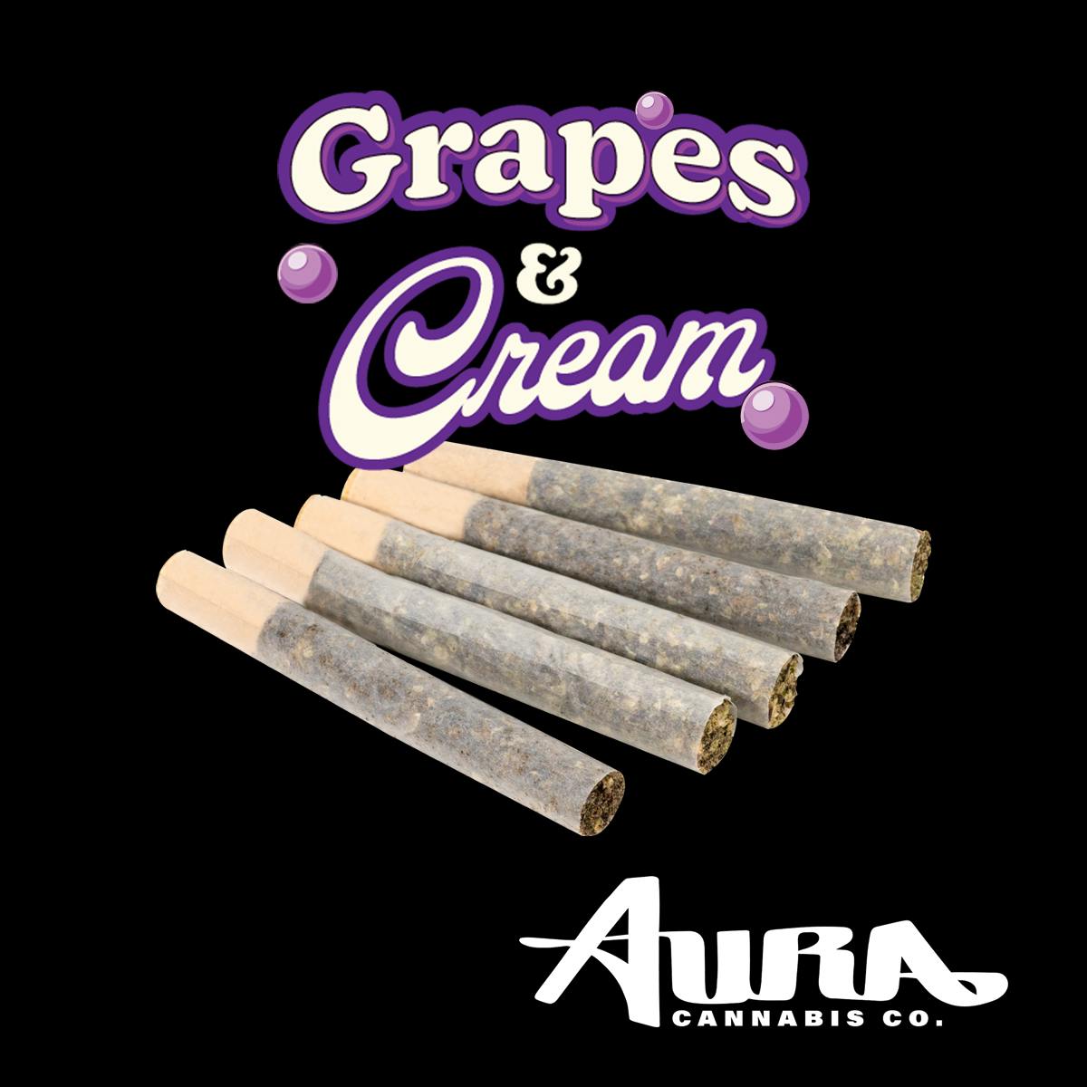 Aura | Grapes N'  Cream | Preroll