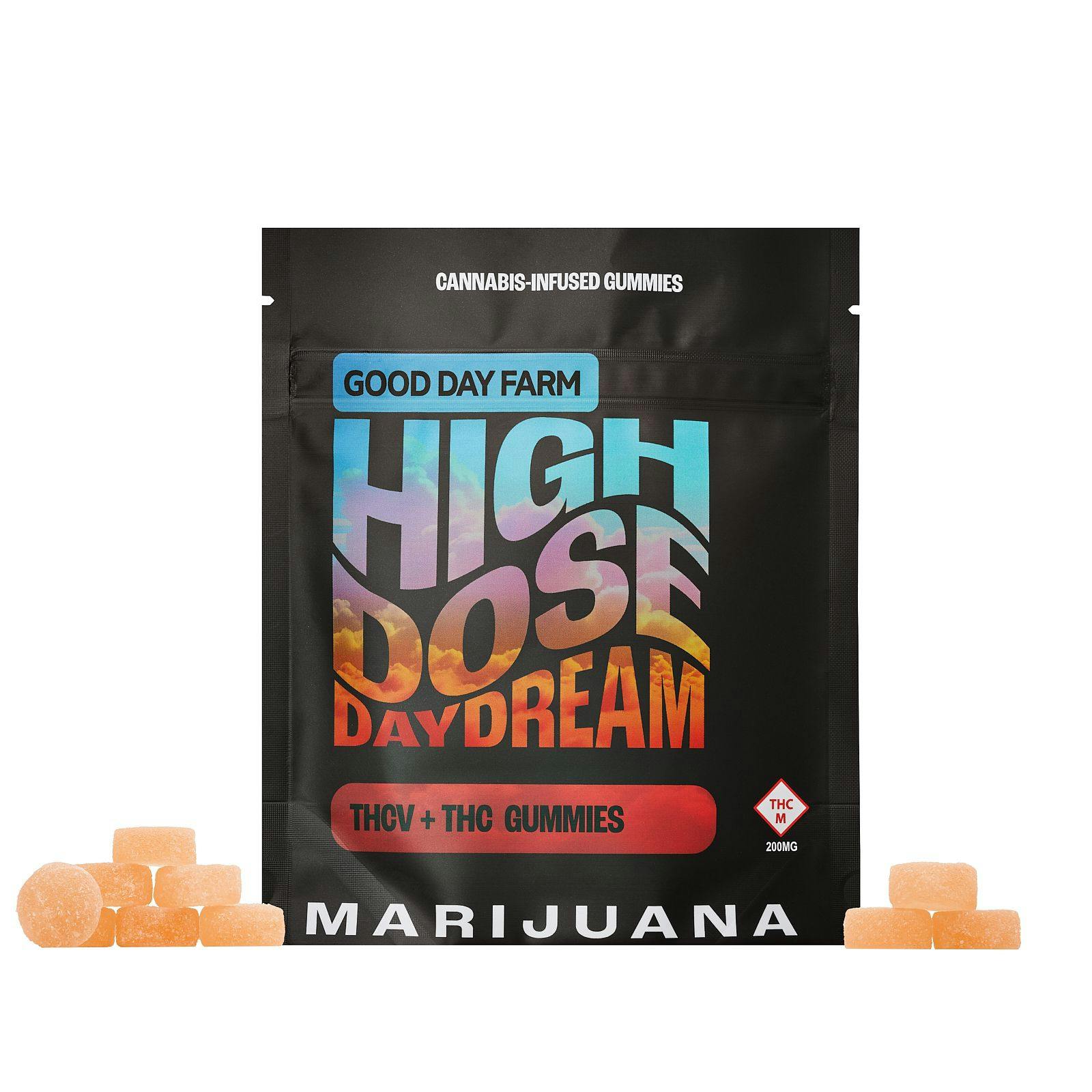 ケム GDF: Multi-Dose Gummies | Daydream 4:1 | 200mg THC : 50mg THCV