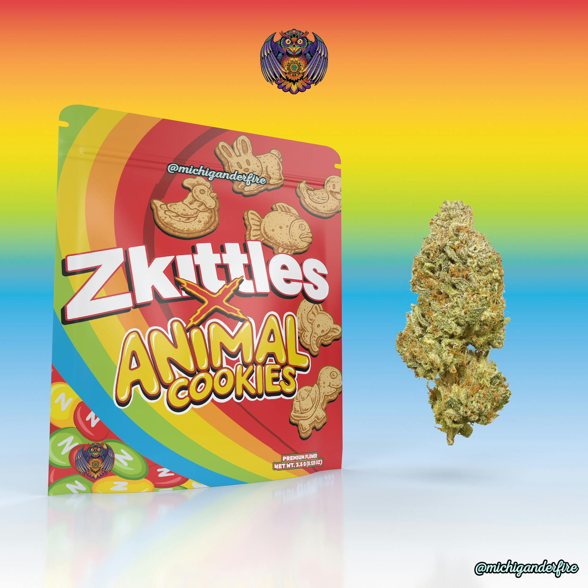 Zkittles x Animal Cookies