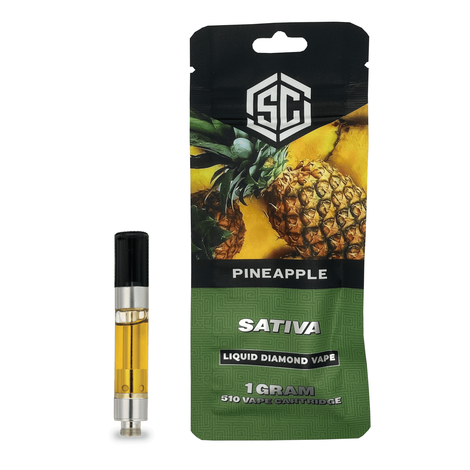 Product: Society C | Liquid Diamond Vape Cart - 1g - Pineapple