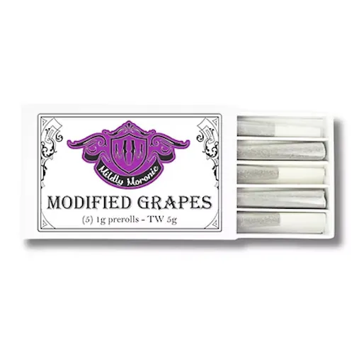 Modified Grapes | Pre-Rolls | 5pk | 5g - QUBE NYC
