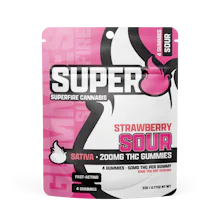 Superfire - 200mg Gummies - Sour Strawberry