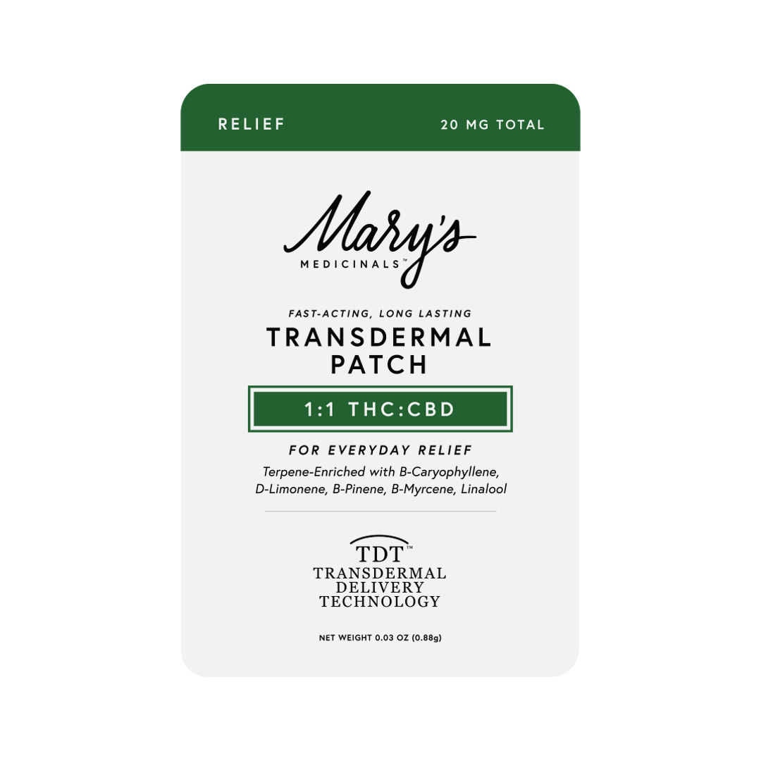 Product: Mary's Medicinals | Transdermal Patch 10-Pack - Relief - 200mg