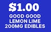 $1.00 Good Good Lemon Lime 200mg 
