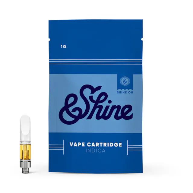 &Shine Cartridge Blue Z 1g (indica, cartridges)