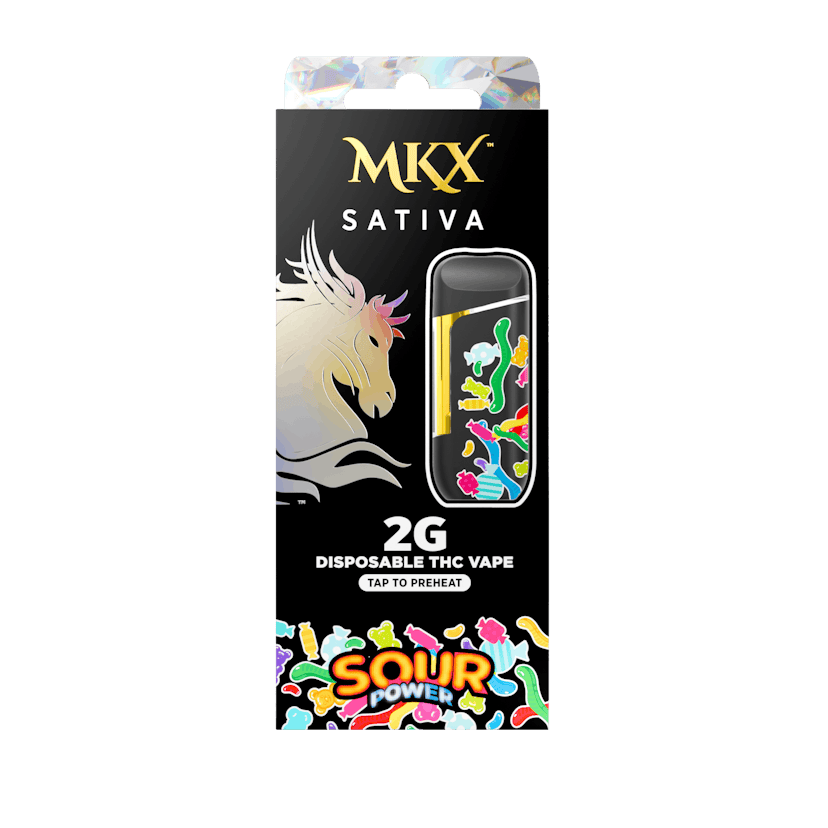 2g MKX Disposable - Sour Power 2g Disposable - Sativa