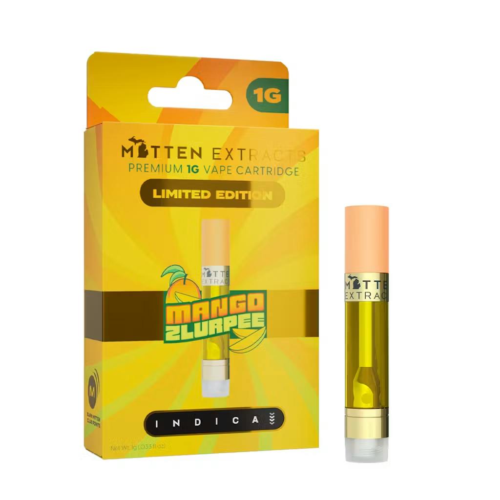 Mitten Extracts - 1g Cart - Mango Zlurpee (I)