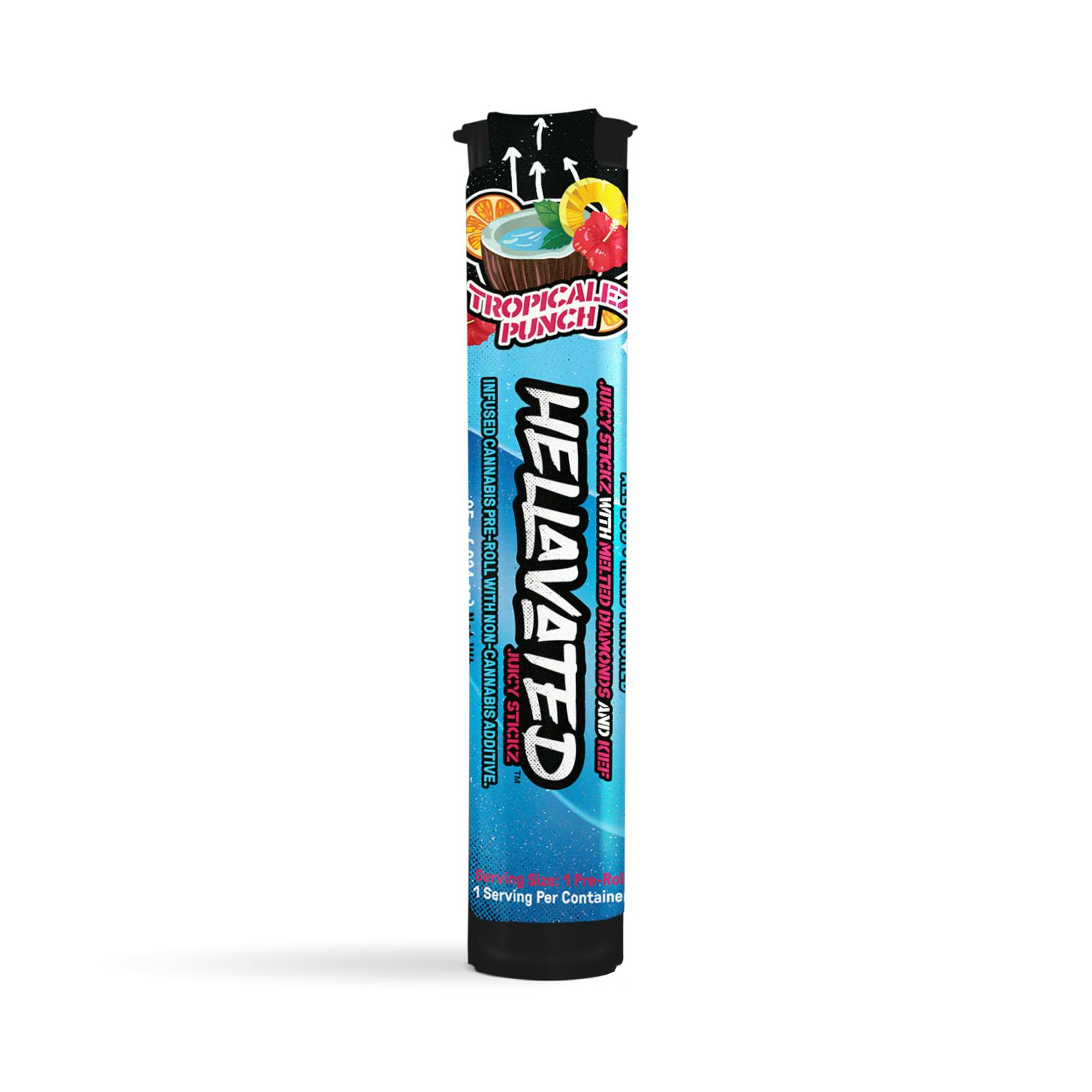 Tropicalez Punch Juicy Stickz Infused Pre-Roll | 0.75g