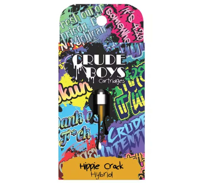 Product: Crude Boys | Hippie Crack | Vape Cart Hybrid