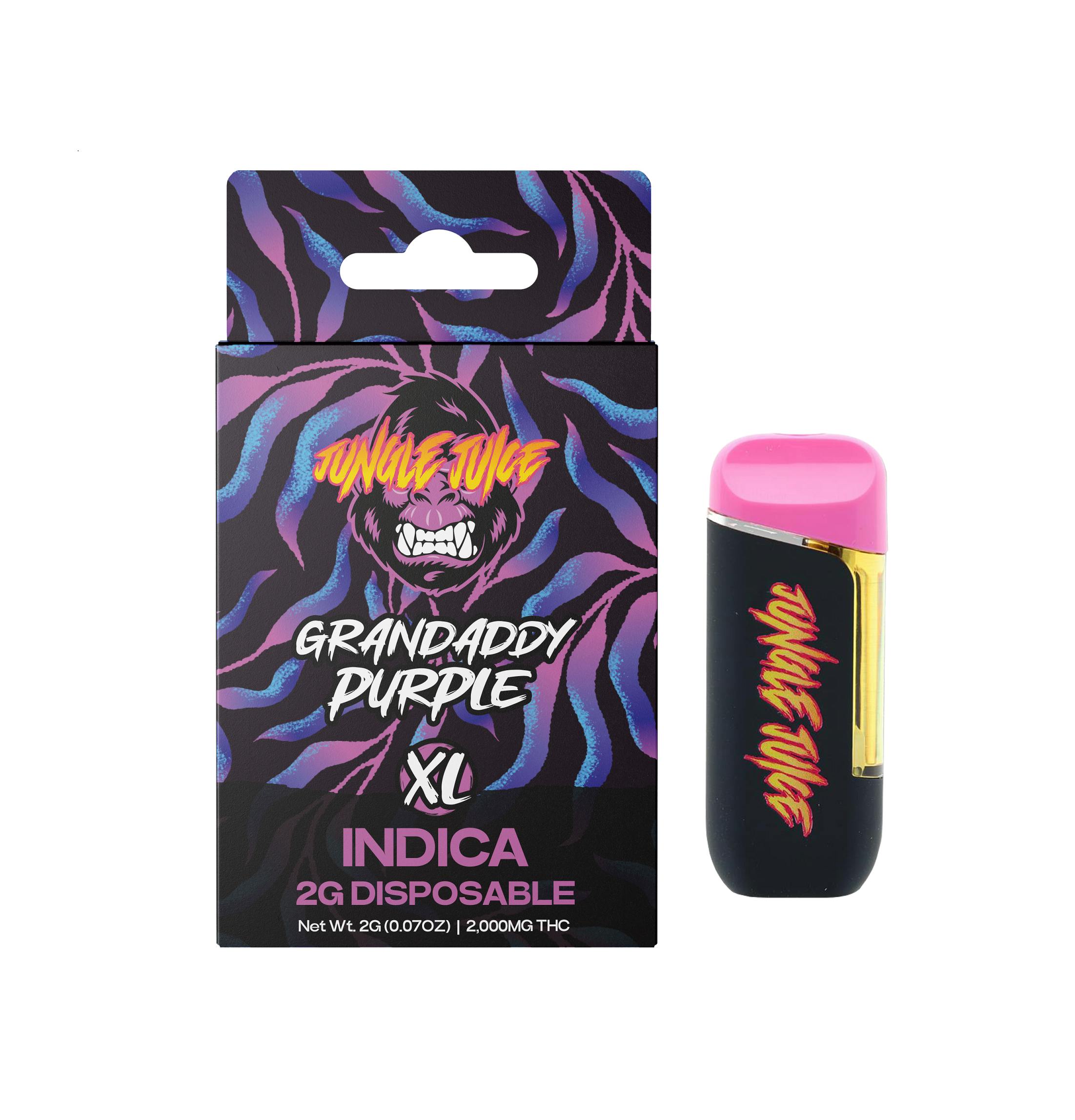 Jungle Juice Jungle Juice | 510 Vapor Cartridge | Grandaddy Purple