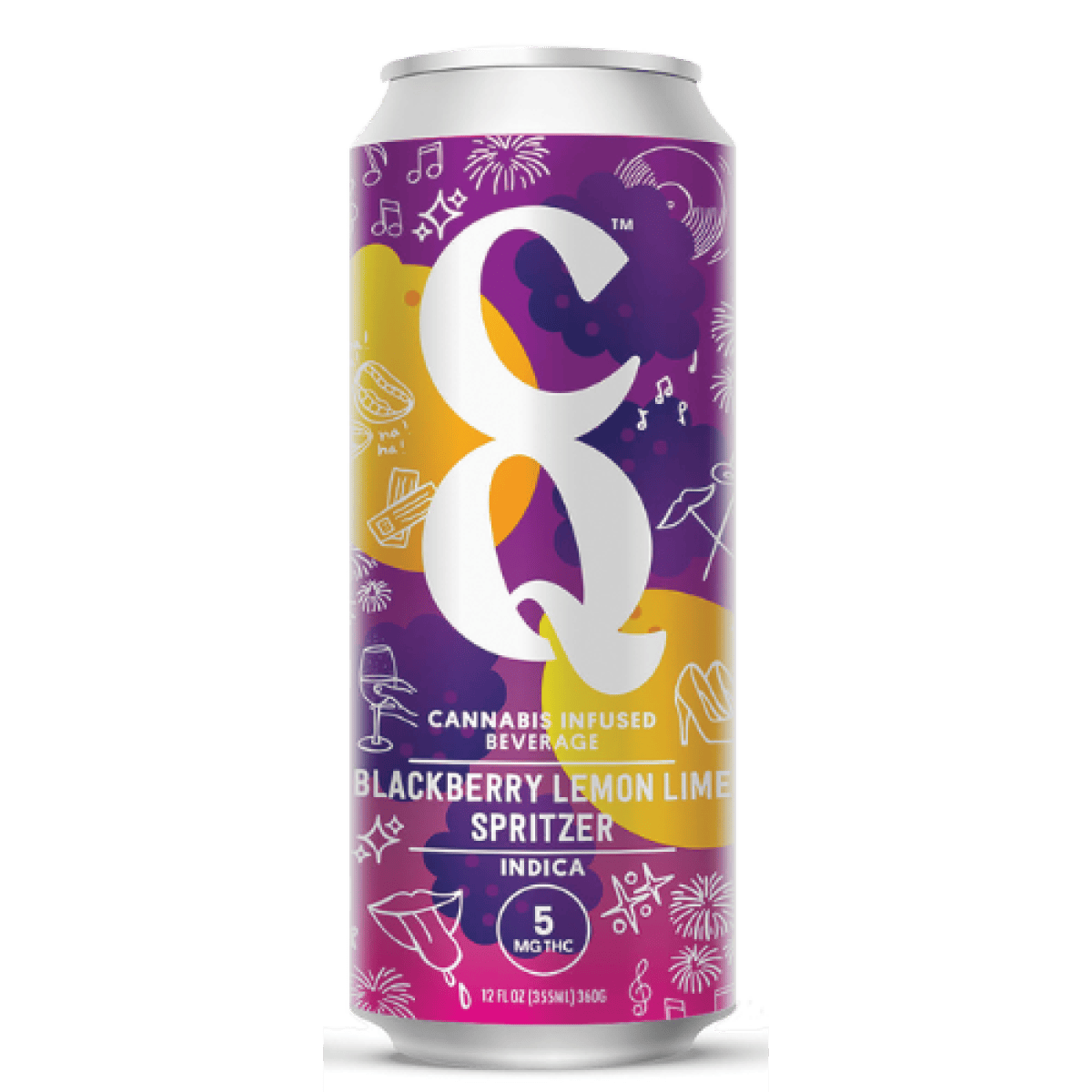 Product Blackberry Lemon Lime Seltzer 12oz | Beverages | 5mg