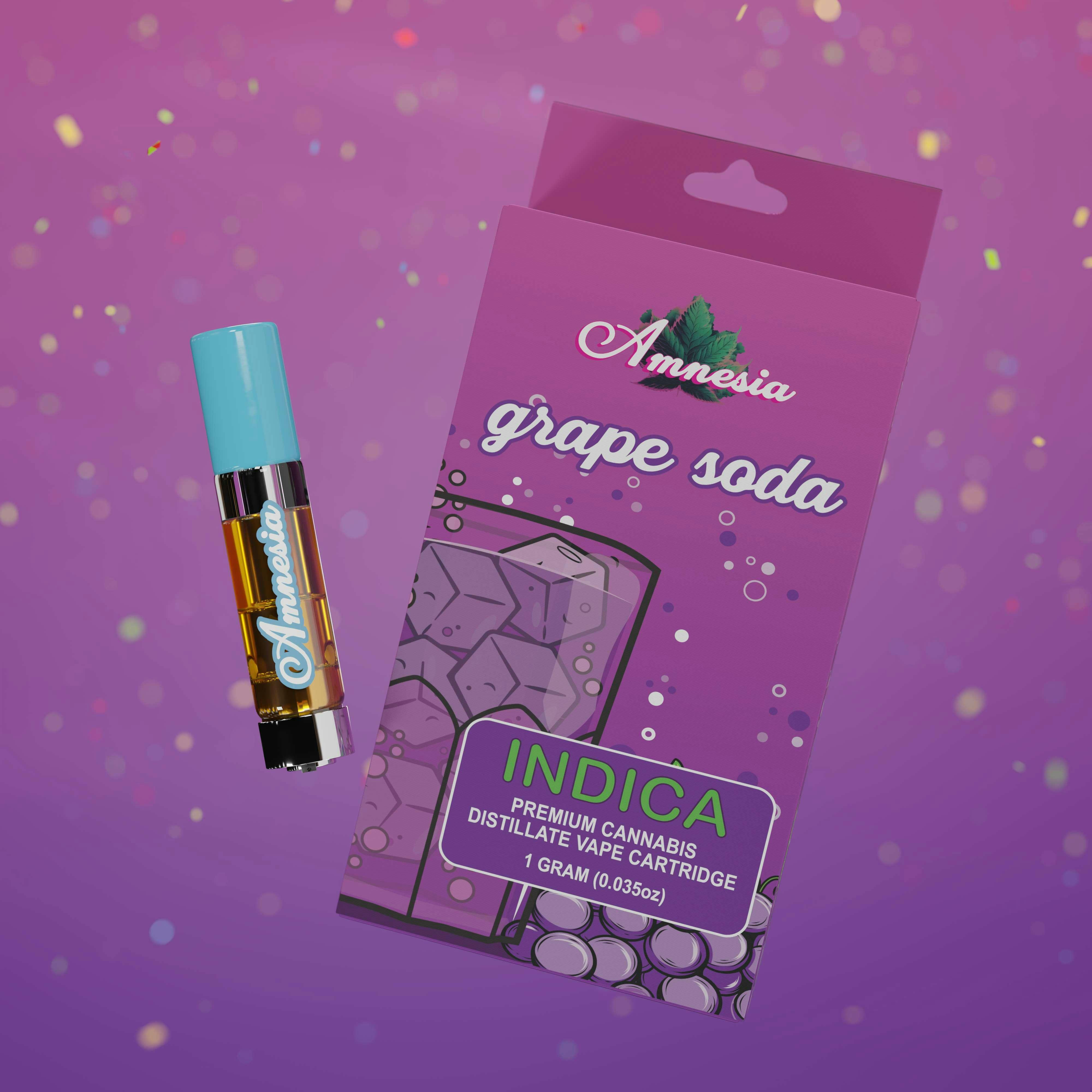 Amnesia - 1g Cart - Grape Soda
