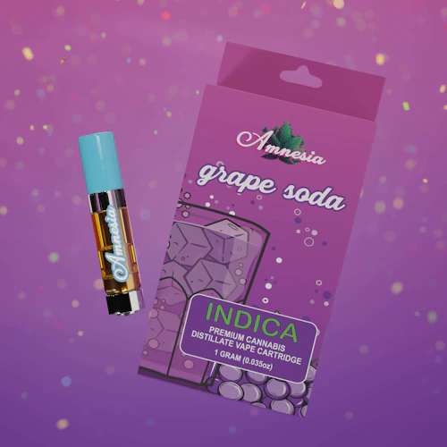 Amnesia - 1g Cart - Grape Soda
