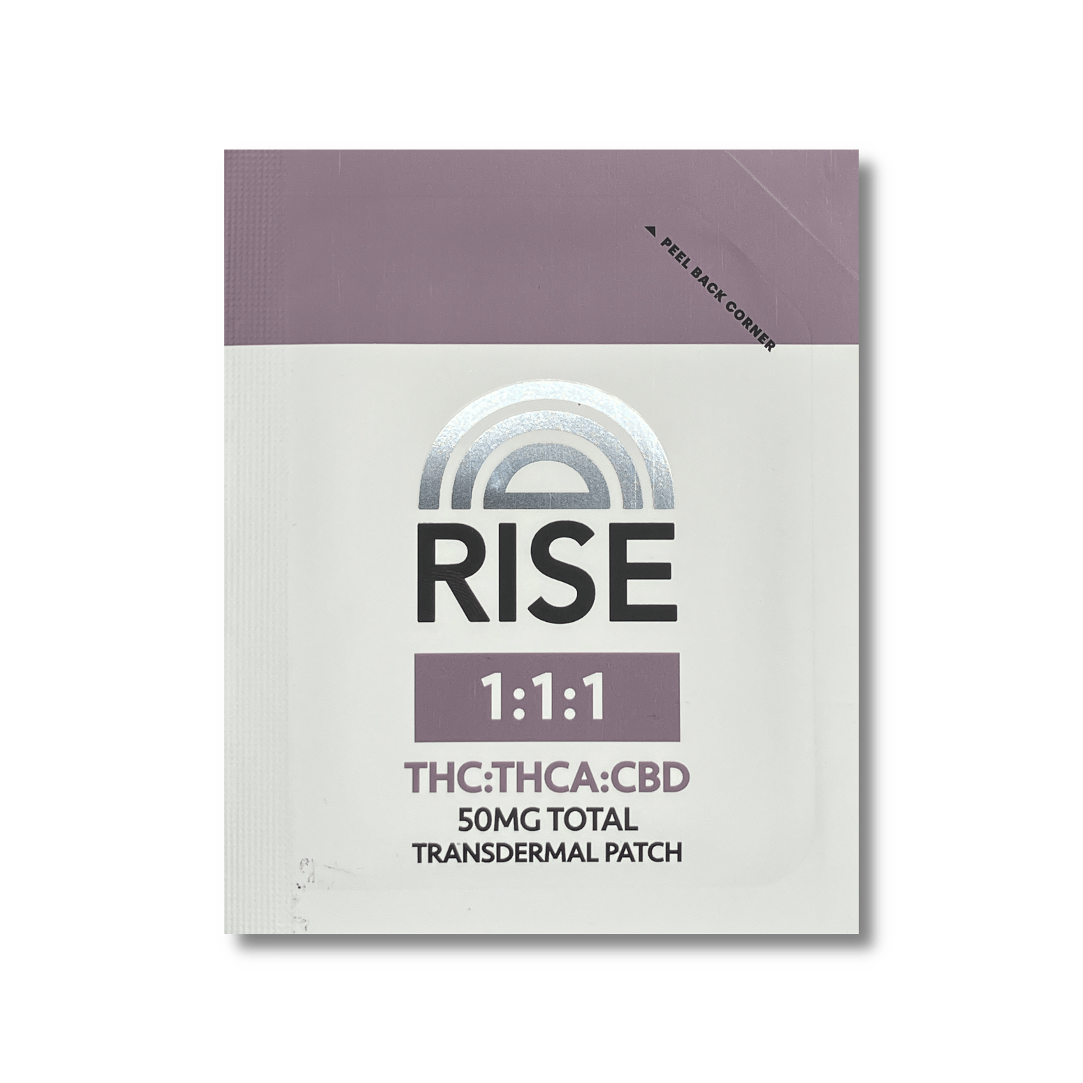 Product: Rise | Transdermal Patch - Recovery - 50mg, 1:1:1, THC:THCa:CBD