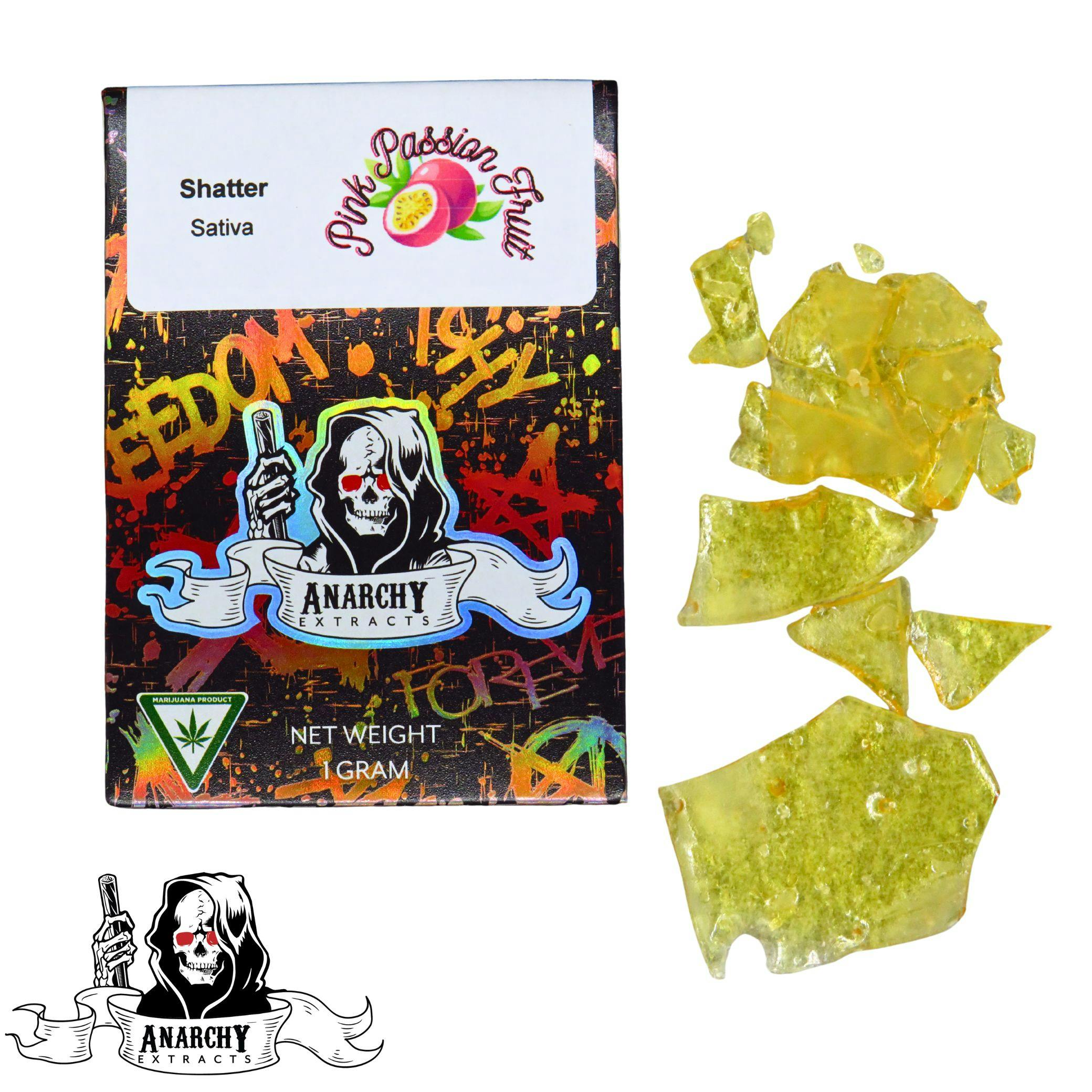 Product: Anarchy | Shatter - 1g - Pink Passion Fruit
