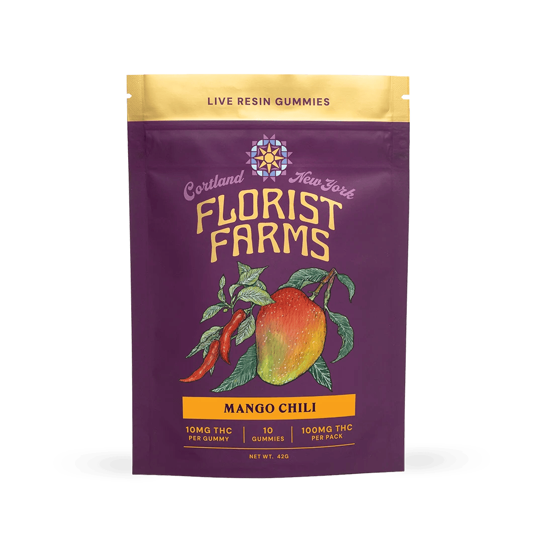 Florist Farms Edible Gummies Mango Chili Live Resin