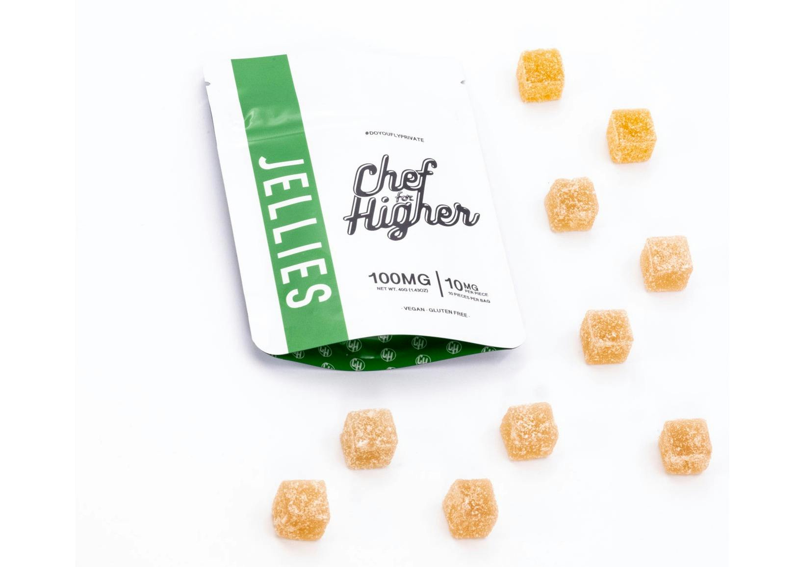 Chef For Higher - JELLIES 100 MG - GUAVA-1