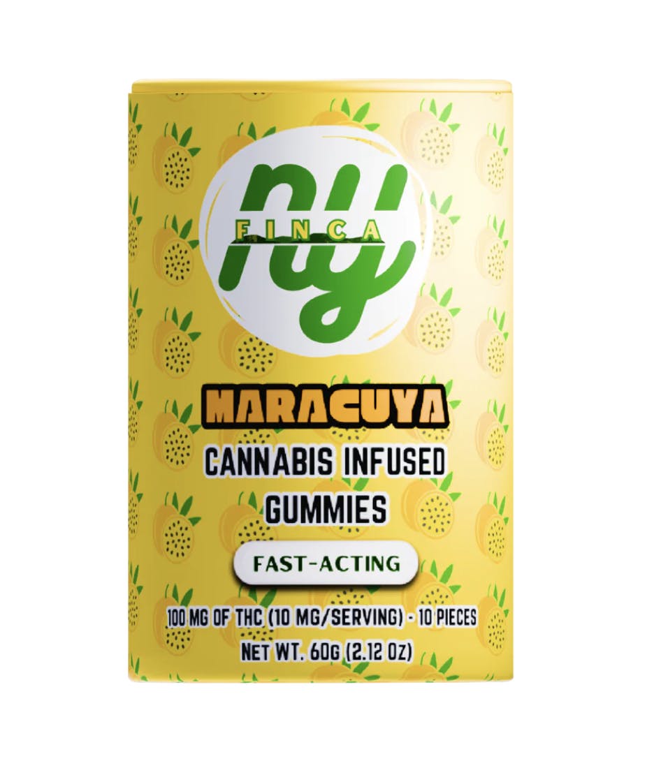 NY Finca - Maracuya (Passion Fruit)  Gummies 10pk-1