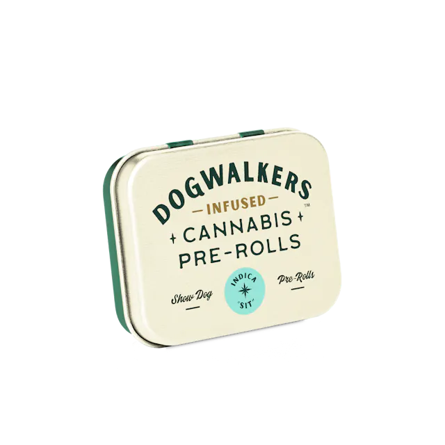 Dogwalkers Infused Pre-Roll Pack Cranberry Z 5pk/2.25g (indica hybrid, infused pre roll packs)