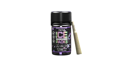 Blueberry Kush- Infused Ice Packs (Rosin Hash and Diamonds) 5x 0.5g-active