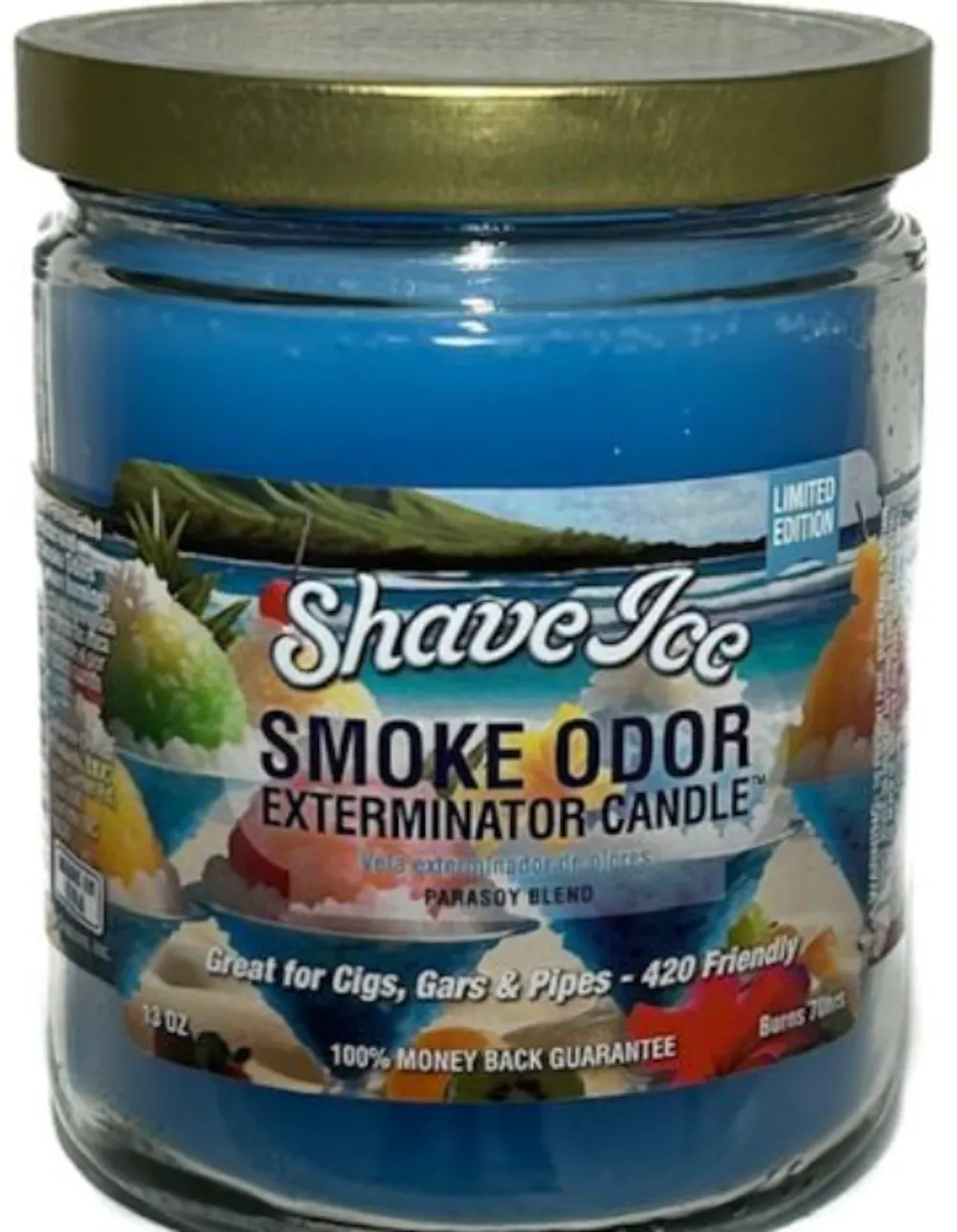 Product Smoke Odor Eliminating Candle 13oz SHAVE ICE