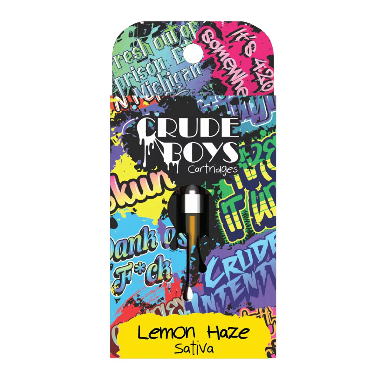 CRUDE BOYS | LEMON HAZE | CART SATIVA