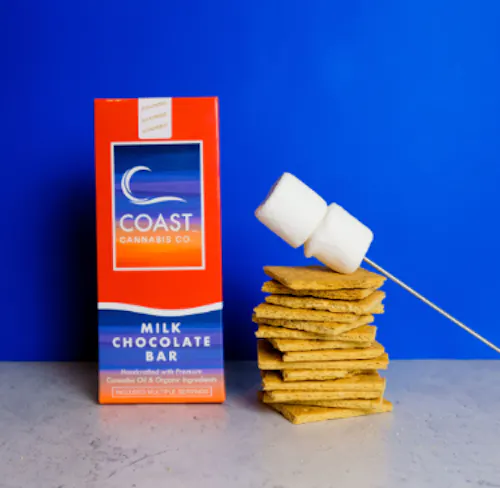 Smores Milk Chocolate Bar | 100mg-1