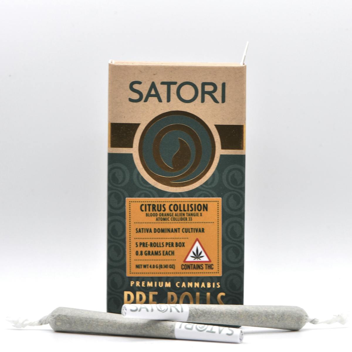 Image of Citrus Collision | 0.8g 5pk Preroll