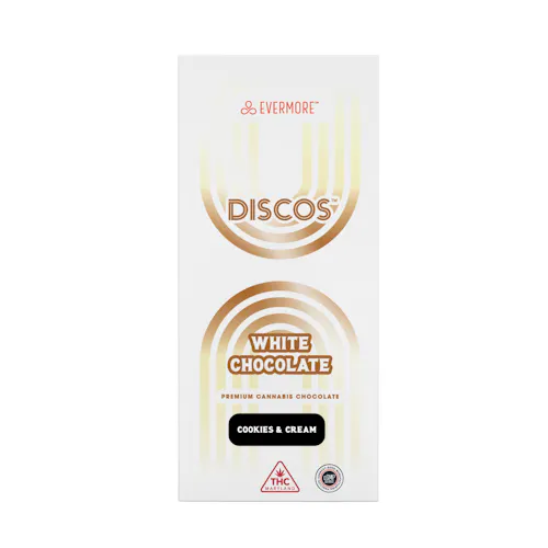 White Chocolate Cookies & Cream 40mg (10ct) – Evermore Discos Chocolates-2