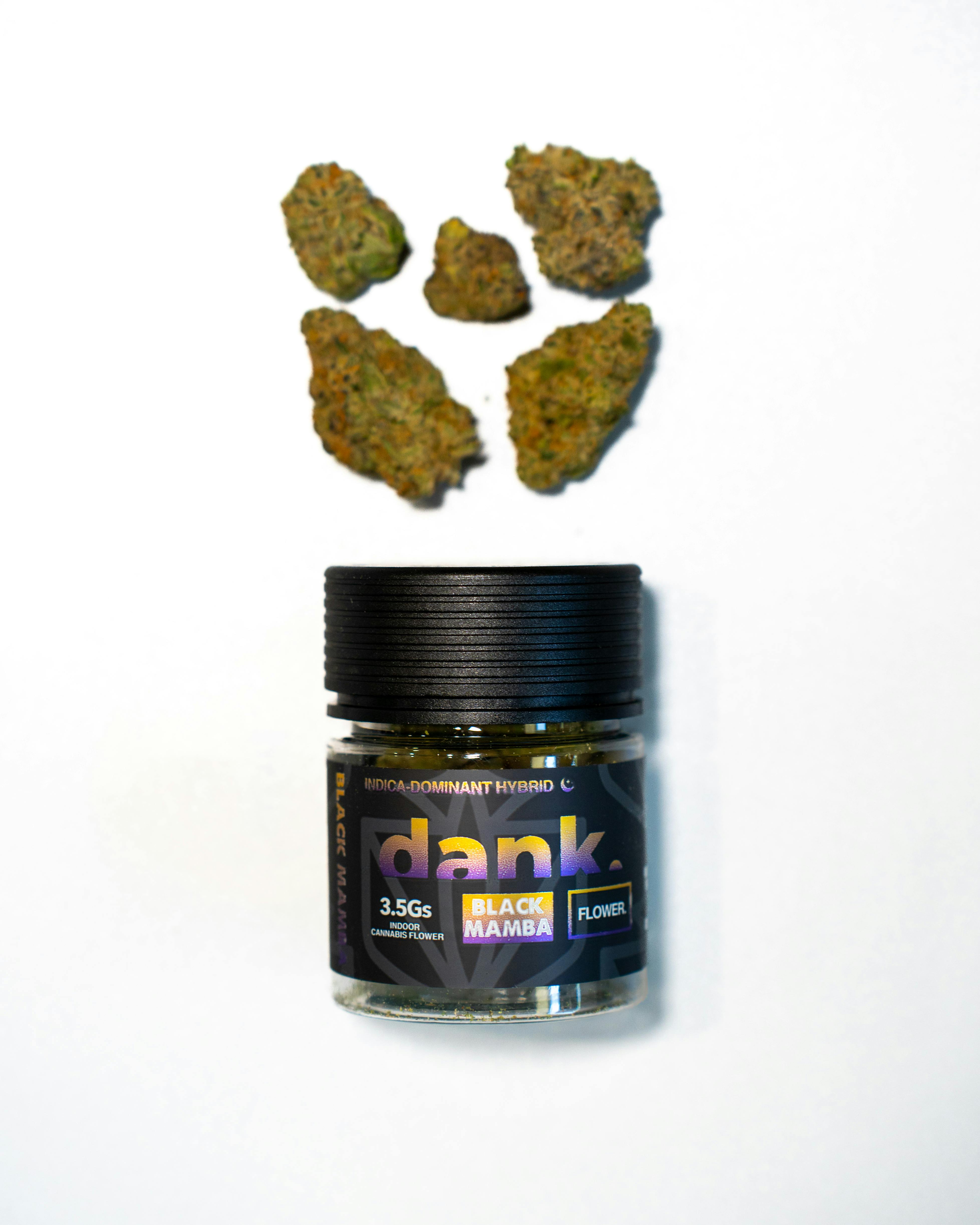 Flower | Dank | Black Mamba | 3.5g
