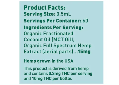 Head & Heal | CBD Oil for Small Dogs | 300mg CBD / Bottle | 60 Servings-1