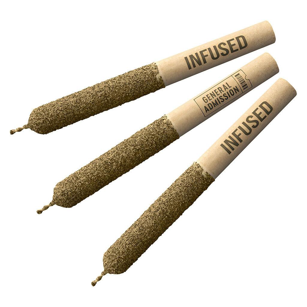 Taster distillate pack infused pre-roll 3-pack | 1. 5g-1