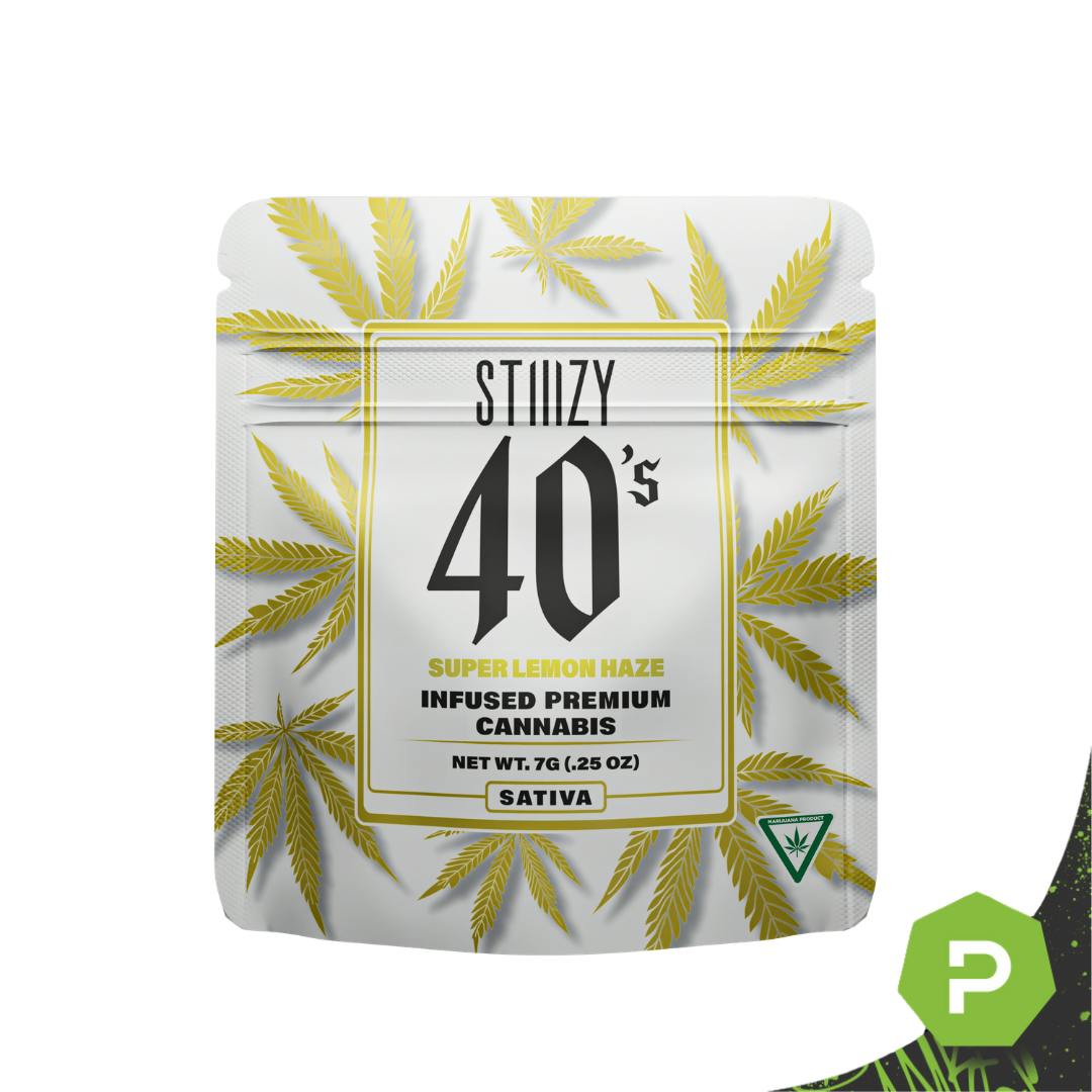 STIIIZY Stiiizy | 40's Infused Flower | Super Lemon Haze - Puff