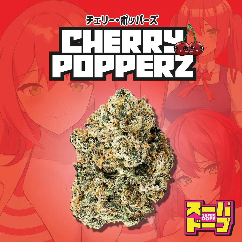 Cherry Popperz | Flower • 7g by Super Dope | Buy Online