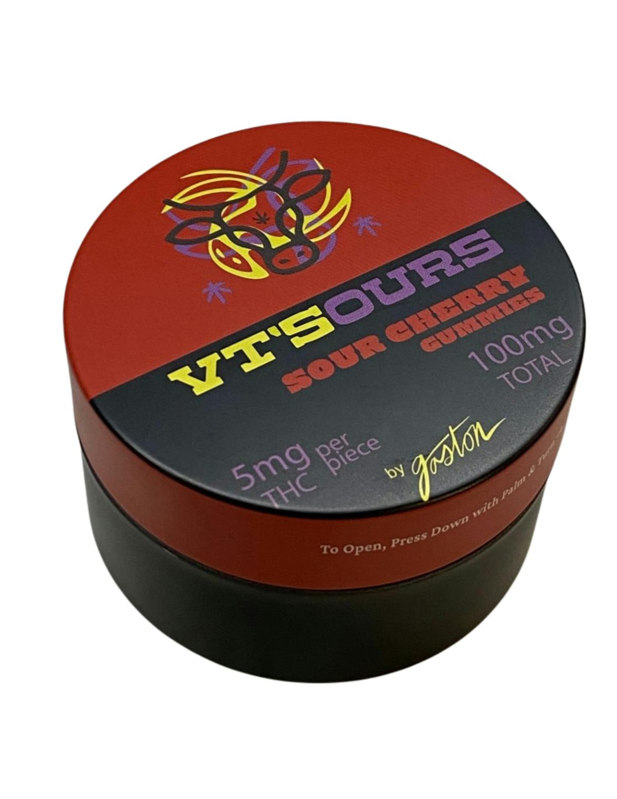 Image of Sours Cherry | 100mg Gummies