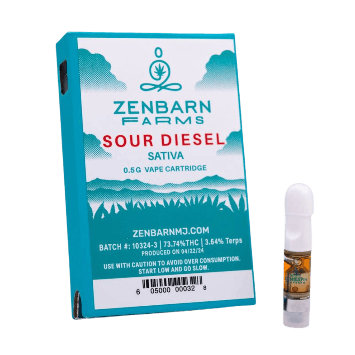 Image of Sour Diesel | 0.5g Distillate Cartridge
