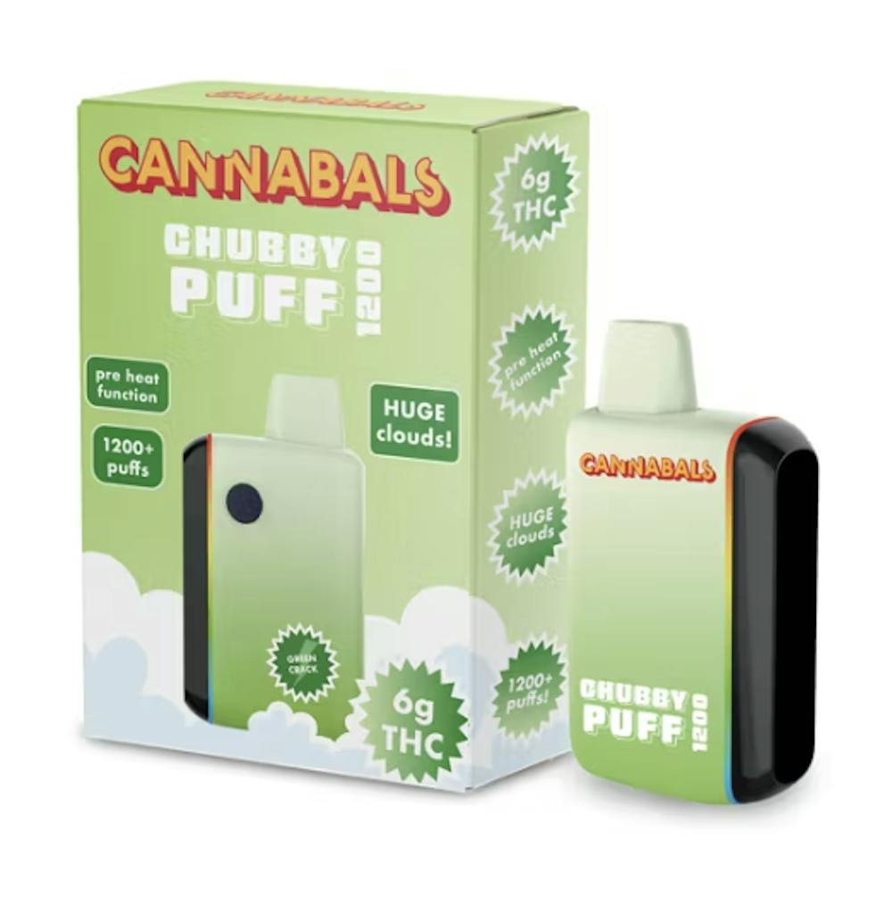 Product Chubby Puff Disposable | Green Crack (I) | 6g | Cannabals