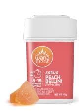 Quick Peach Bellini Sativa Chews [10 Pack] | 100mg-1