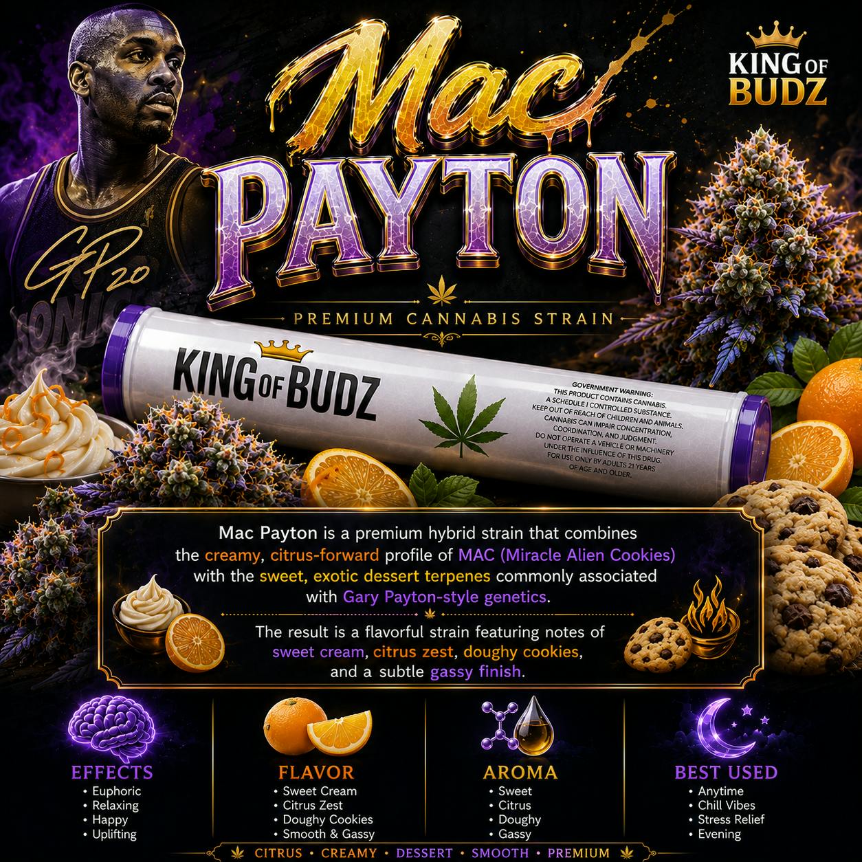 KOB - 1g Preroll - MAC Payton