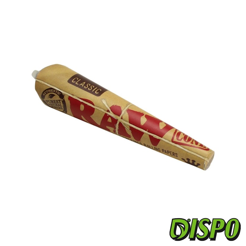 Raw - Classic King Size Cones 3ct