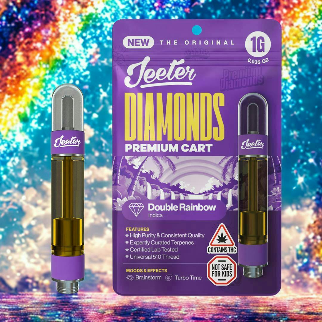 Jeeter Jeeter - Double Rainbow Liquid Diamond Cartridge - CastleLeaf  Cannabis Dispensary in Brighton, MA