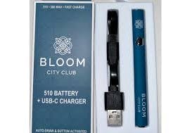 Product: 510 Thread + USB-C Charging | 380mah Battery | Bloom Brand