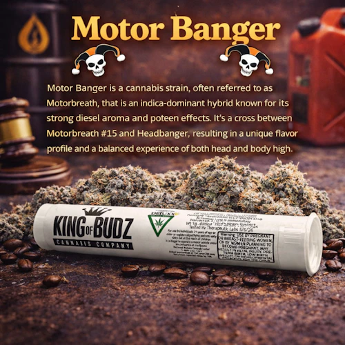 KOB - 1g Preroll - Motor Banger