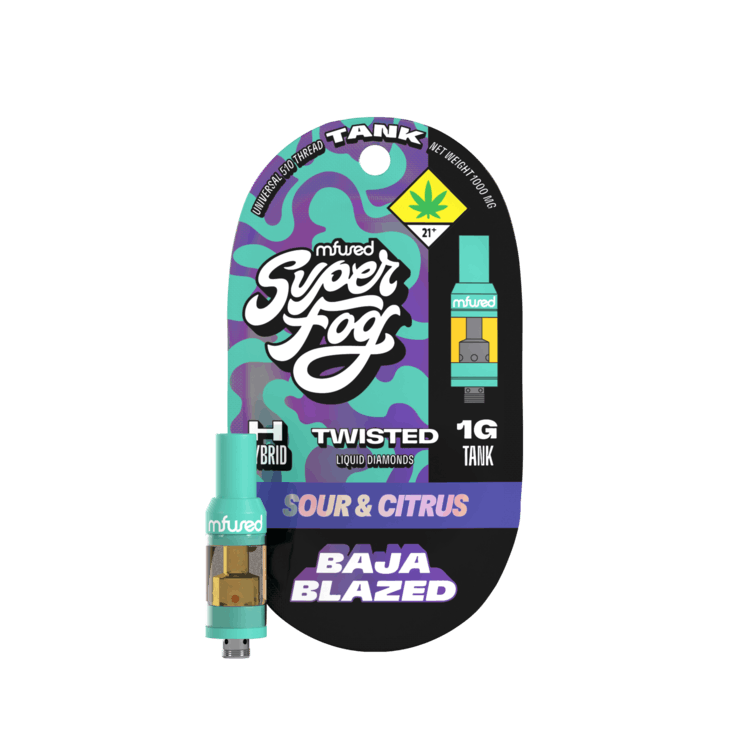Baja Blazed Super Fog Twisted Tank Cartridge | 1g