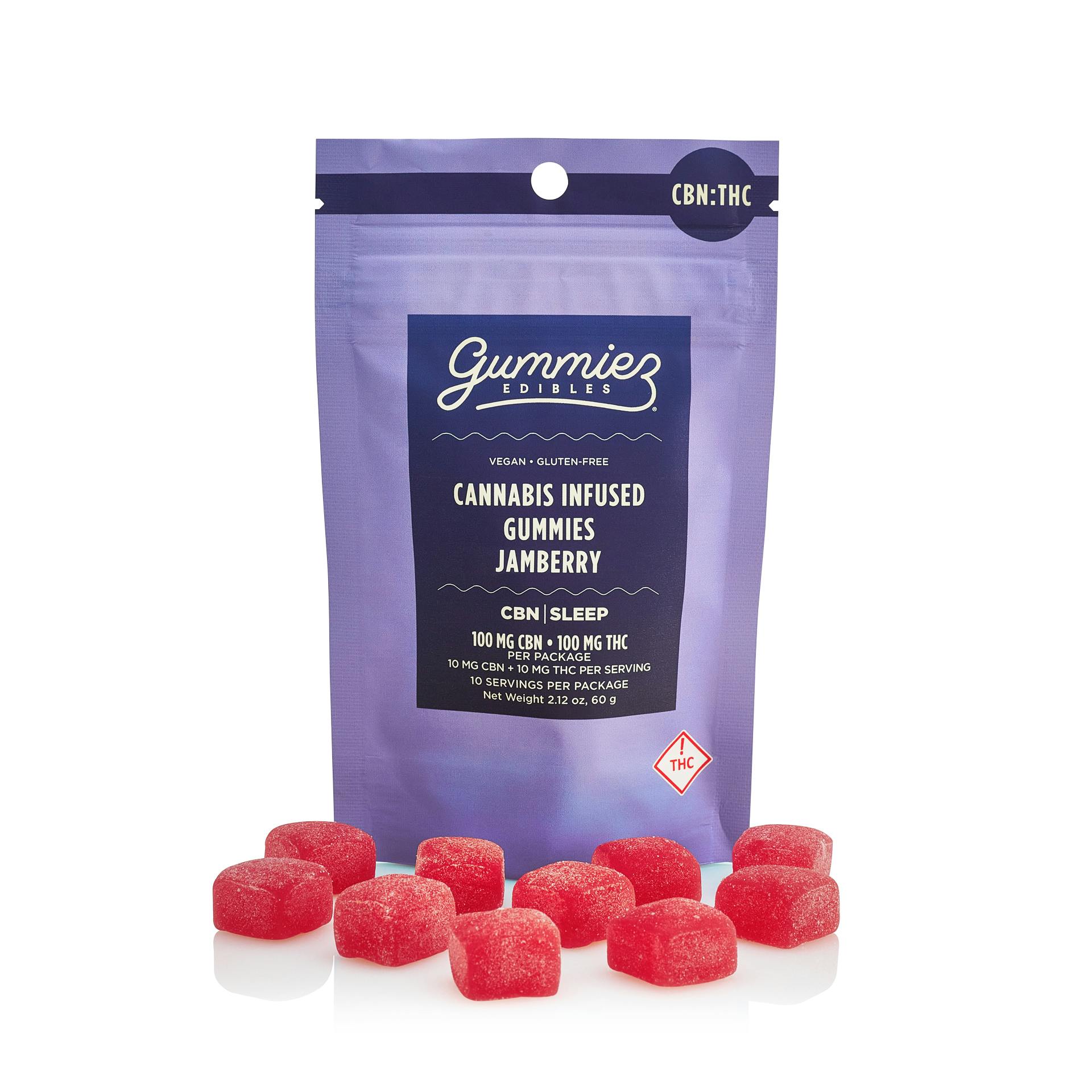 Sweet Jamberry Gummies 100mg (10-Pack | 10mg Each)