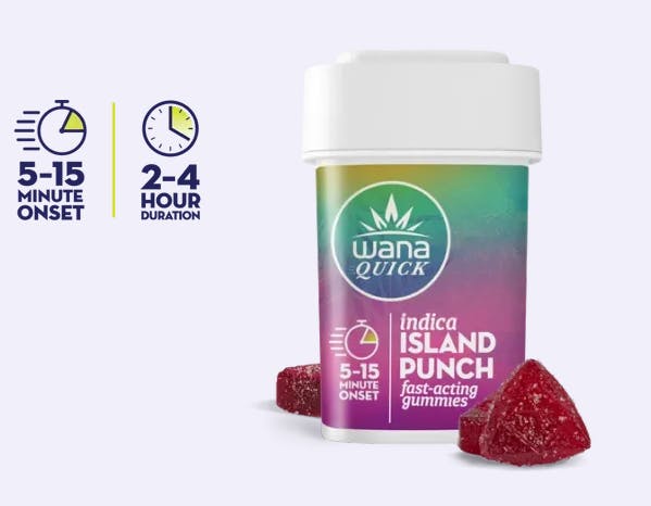 Photo of Quick Island Punch Indica Gummies