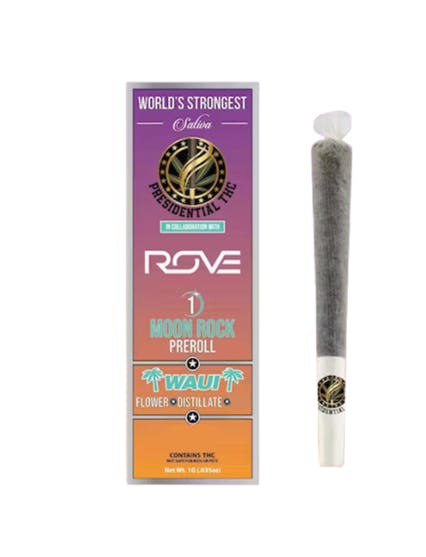 Presidential Presidential | Waui | Distillate Diamonds Infused Moon Rock  Pre-Roll 1g - Clouditude Cannabis Dispensary in NY