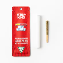 Clout King - 1g Preroll - Lemon Cherry Air Headz