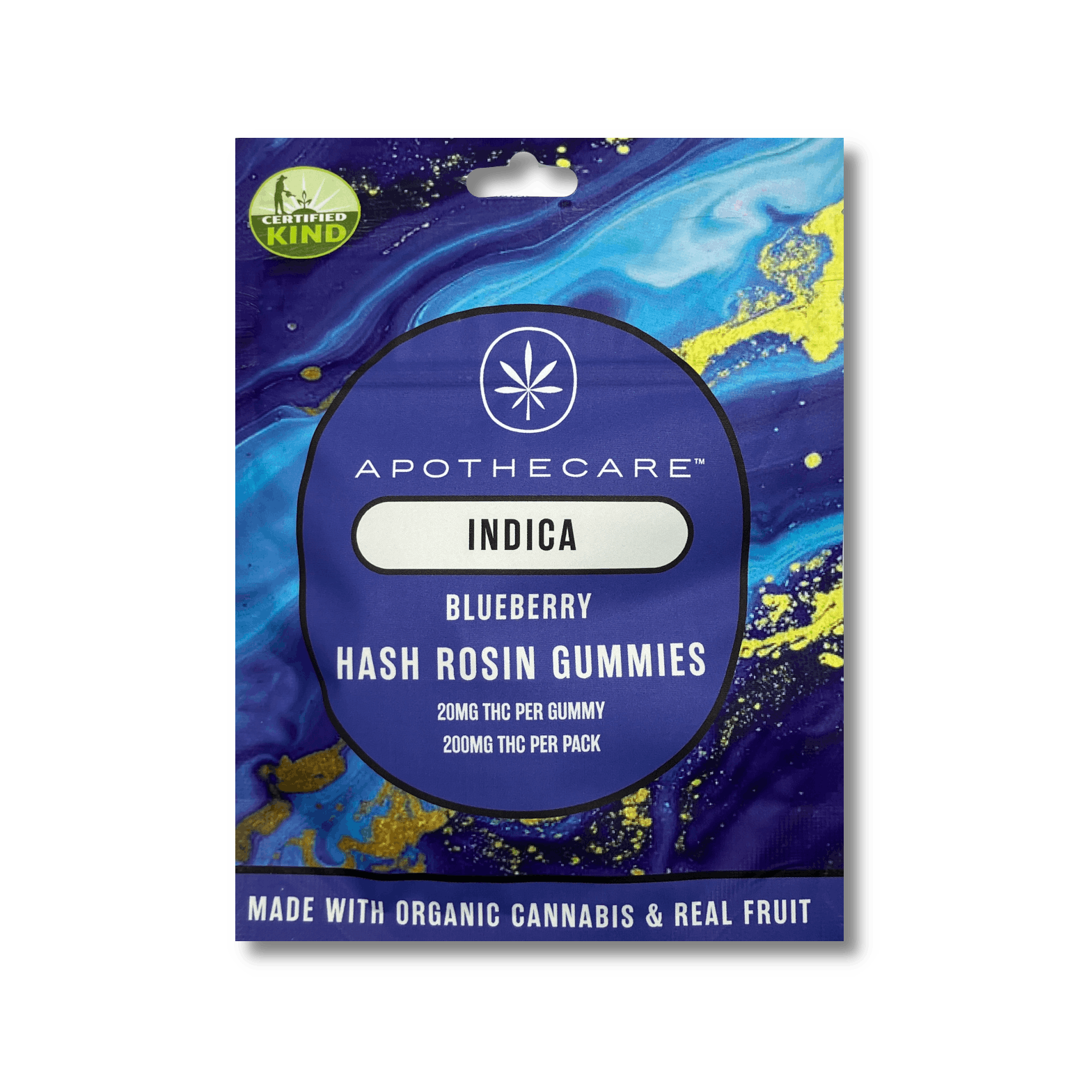 Product: Apothecare | Hash Rosin Gummies - 200mg - Blueberry
